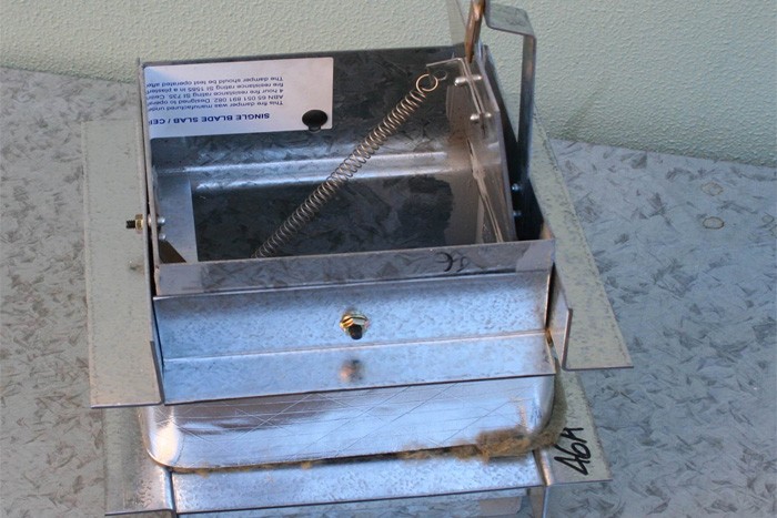 Single Blade Fire Damper